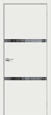 Браво-2.55.П / White Matt / Mirox Grey