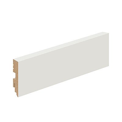 Плинтус Тип-0 / White Matt