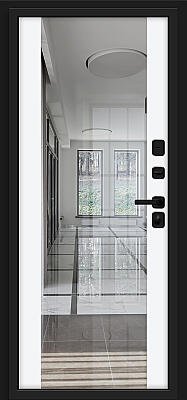 Эво/SBlack / Black Shell-Wotan Oak/White Silk