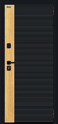 Эво/SBlack / Black Shell-Wotan Oak/White Silk